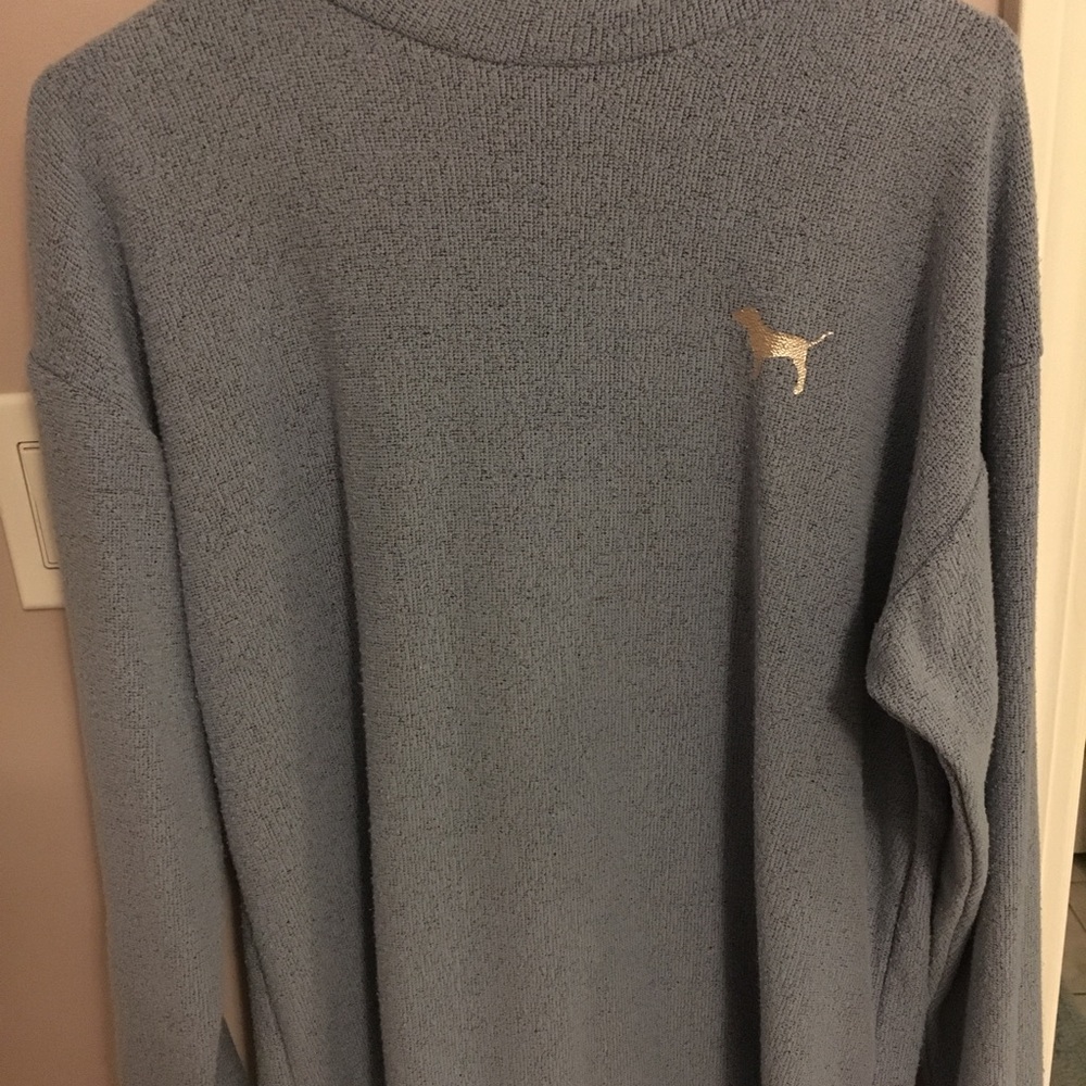 VS PINK mock neck pullover